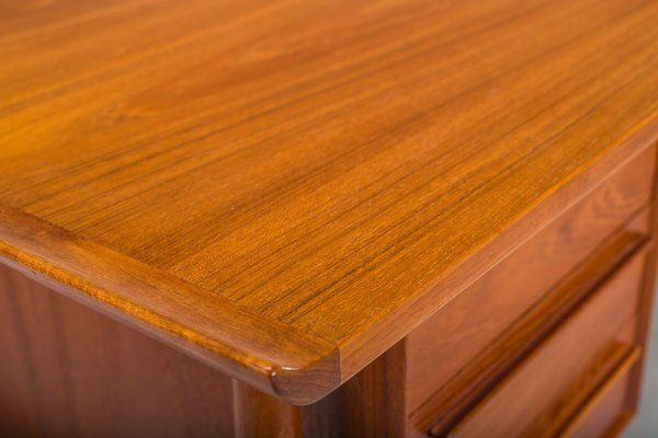 photo for sale Danish Teak Executive Desk By Arne Vodder For H.P. Hansen, 1960s
