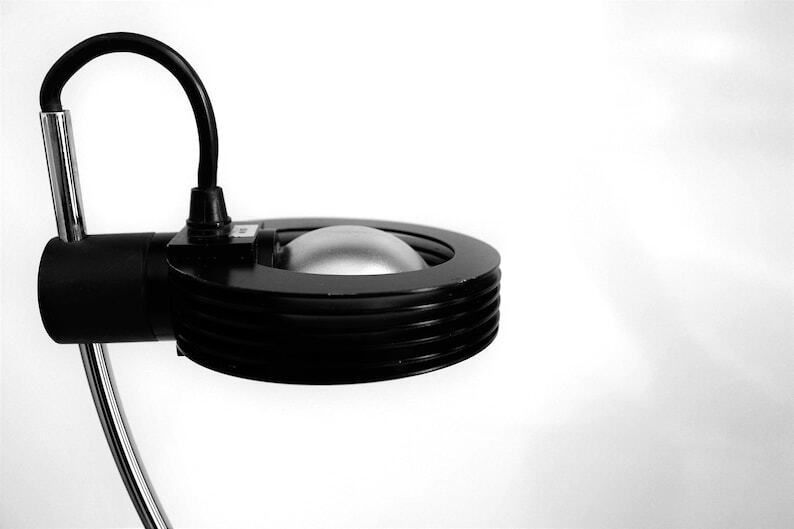 Meblo Guzzini Table Lamp By Bruno Gecchelin / Model Wing / Original / Iconic Lamp / Italian Desk Lamp 70s photo for sale