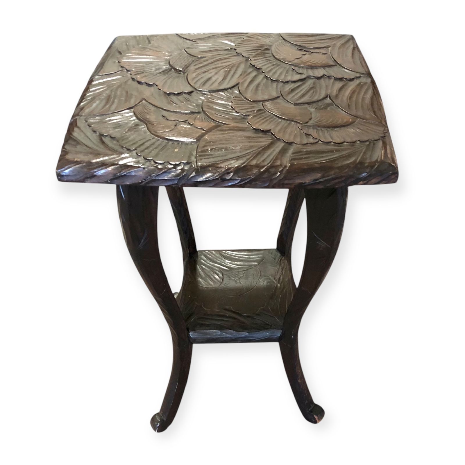 Handsome Liberty's Of London Carved Japanese Table photo Furniture