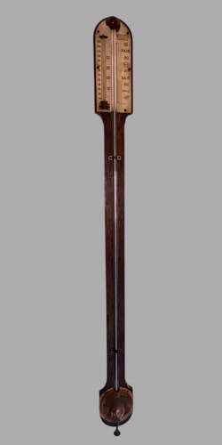 A 19th Century Mahogany Stick Barometer By Keen And Frodsham photo furniture
