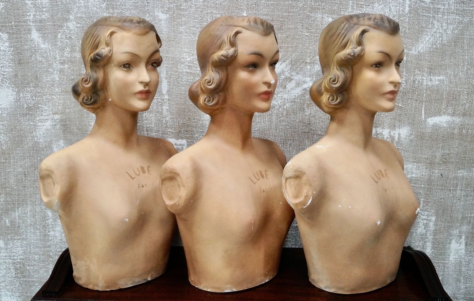 photo furniture Vintage Mannequin Lubé Paris Bust