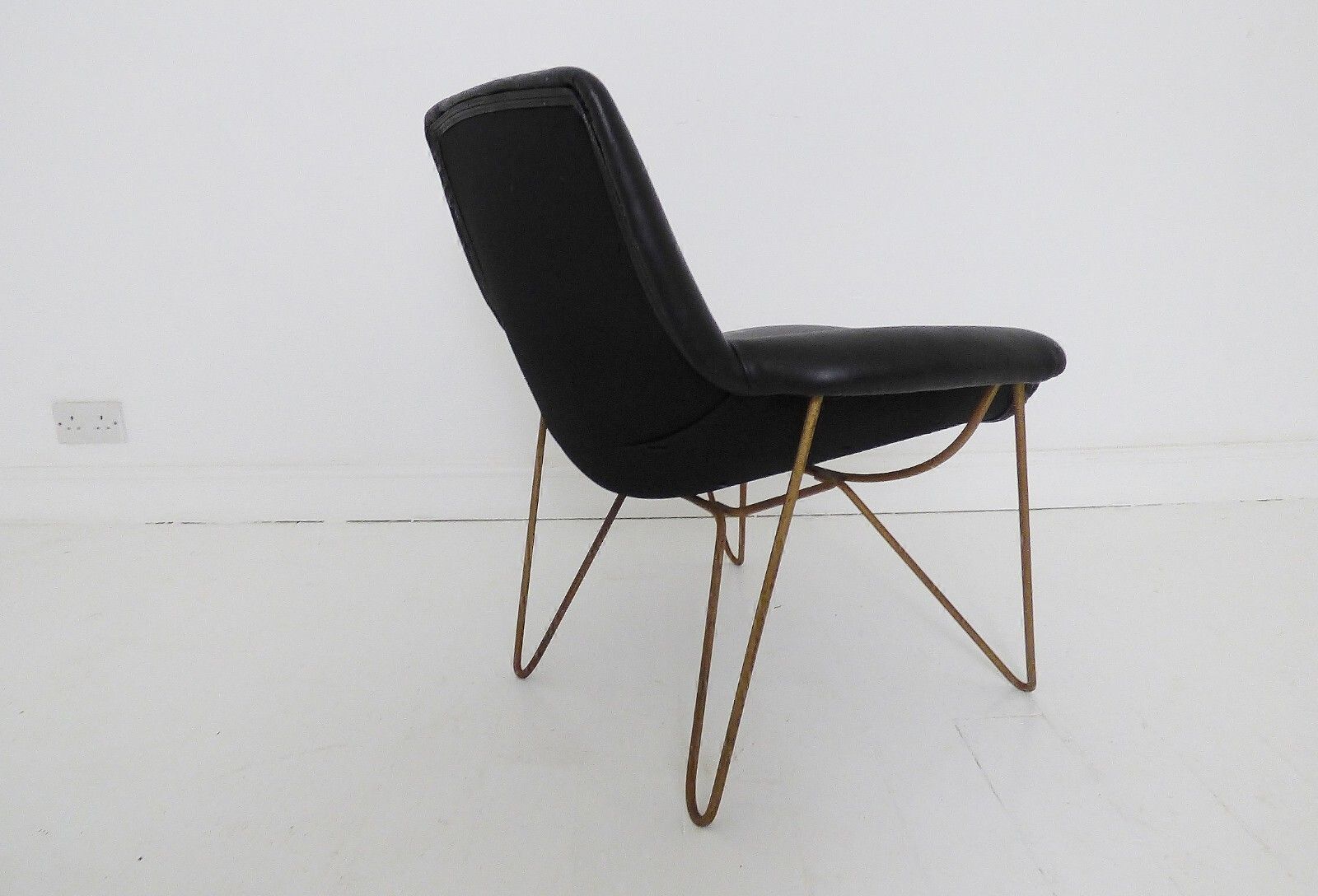 Stunning Vintage Rare Sculptural Midcentury Lounge Chair 1950's photo furniture