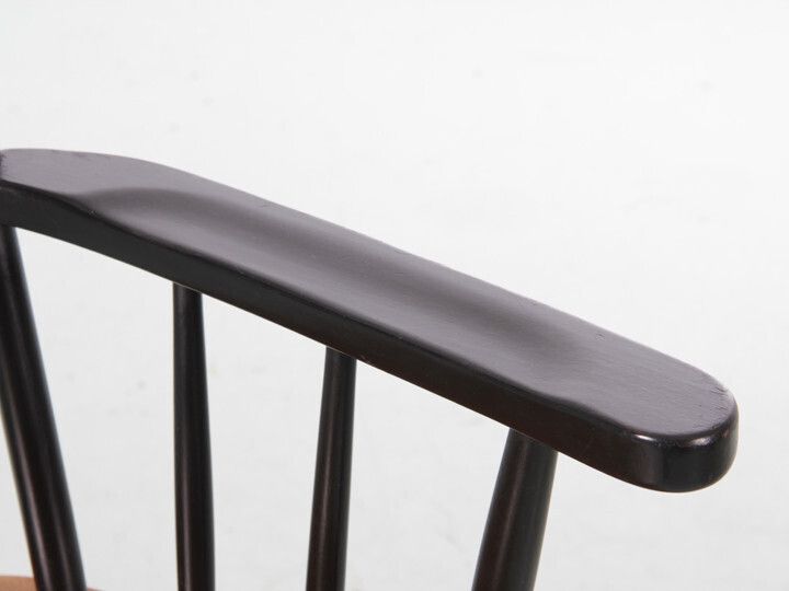 Mid Century Modern Scandinavian Rocking Chair By Tapiovaara photo buy