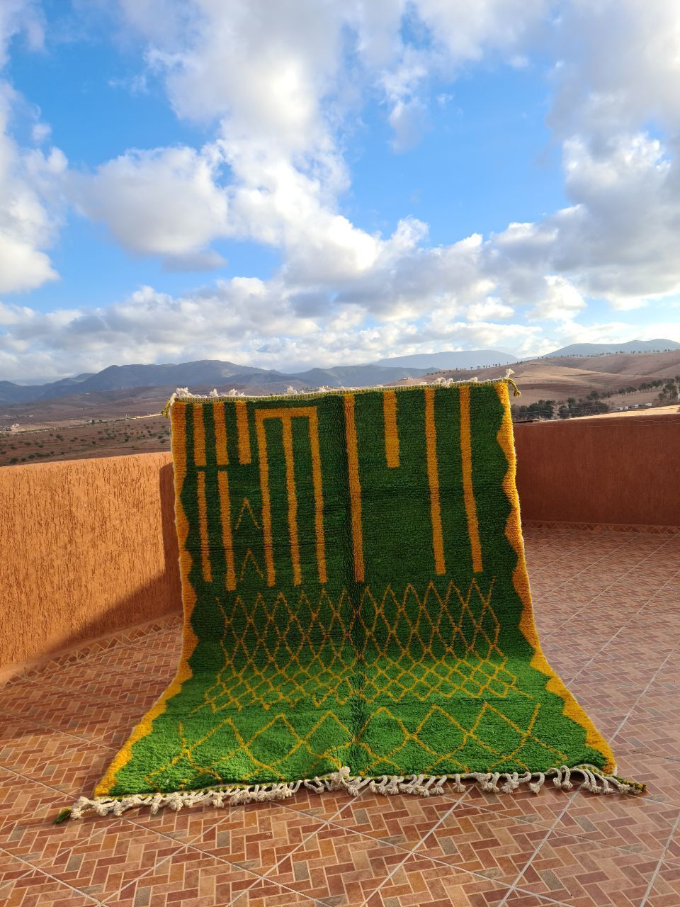 Authentic Handmade Beni Ourain Rug – Luxurious Berber Elegance 300x200 Cm photo furniture