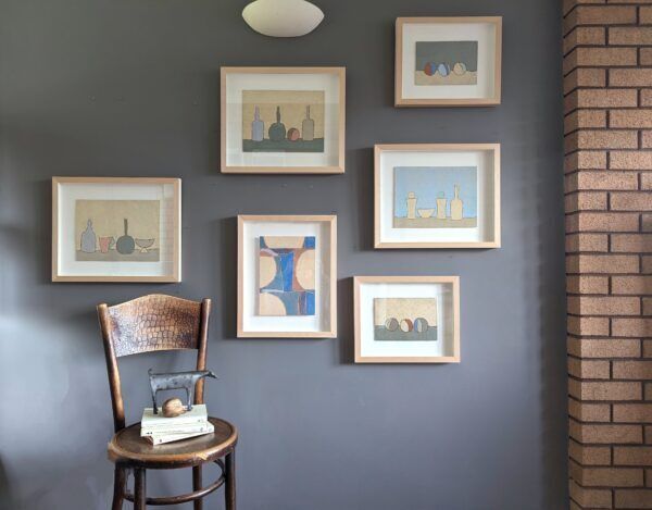Three Painted Forms I, 21st Century photo for sale