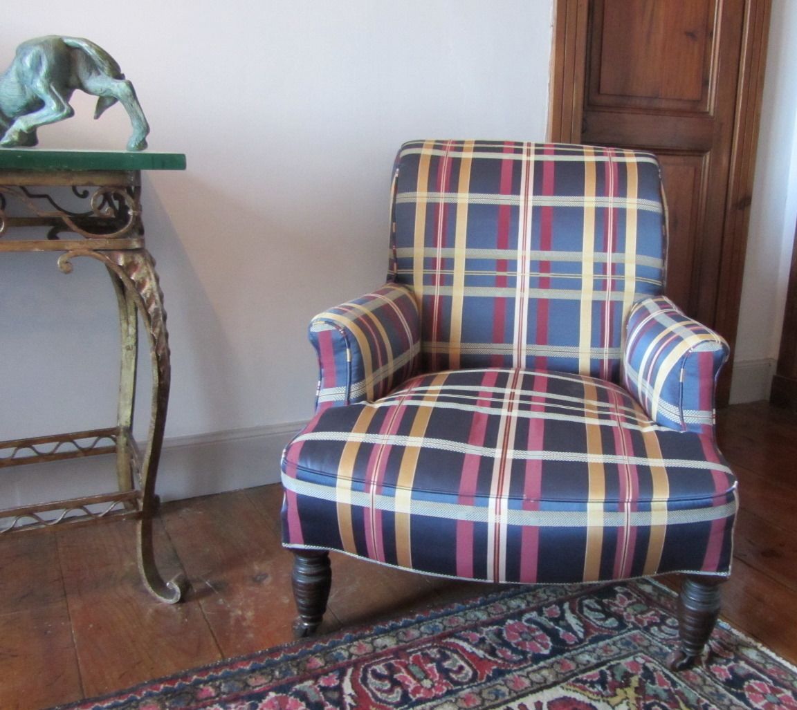 An Antique Victorian Library Armchair By Jas Shoolbred & Sons photo 695.0