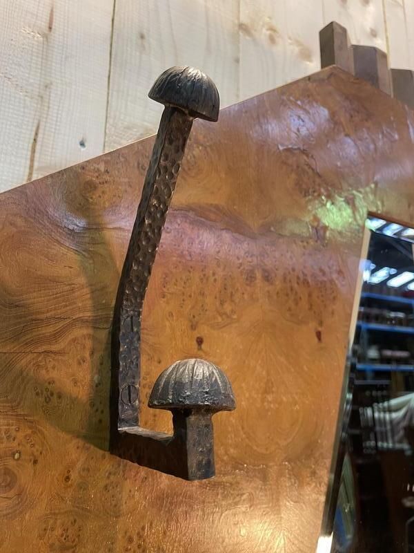 Portemanteau   Vestiaire époque Art Déco En Loupe D'orme photo furniture