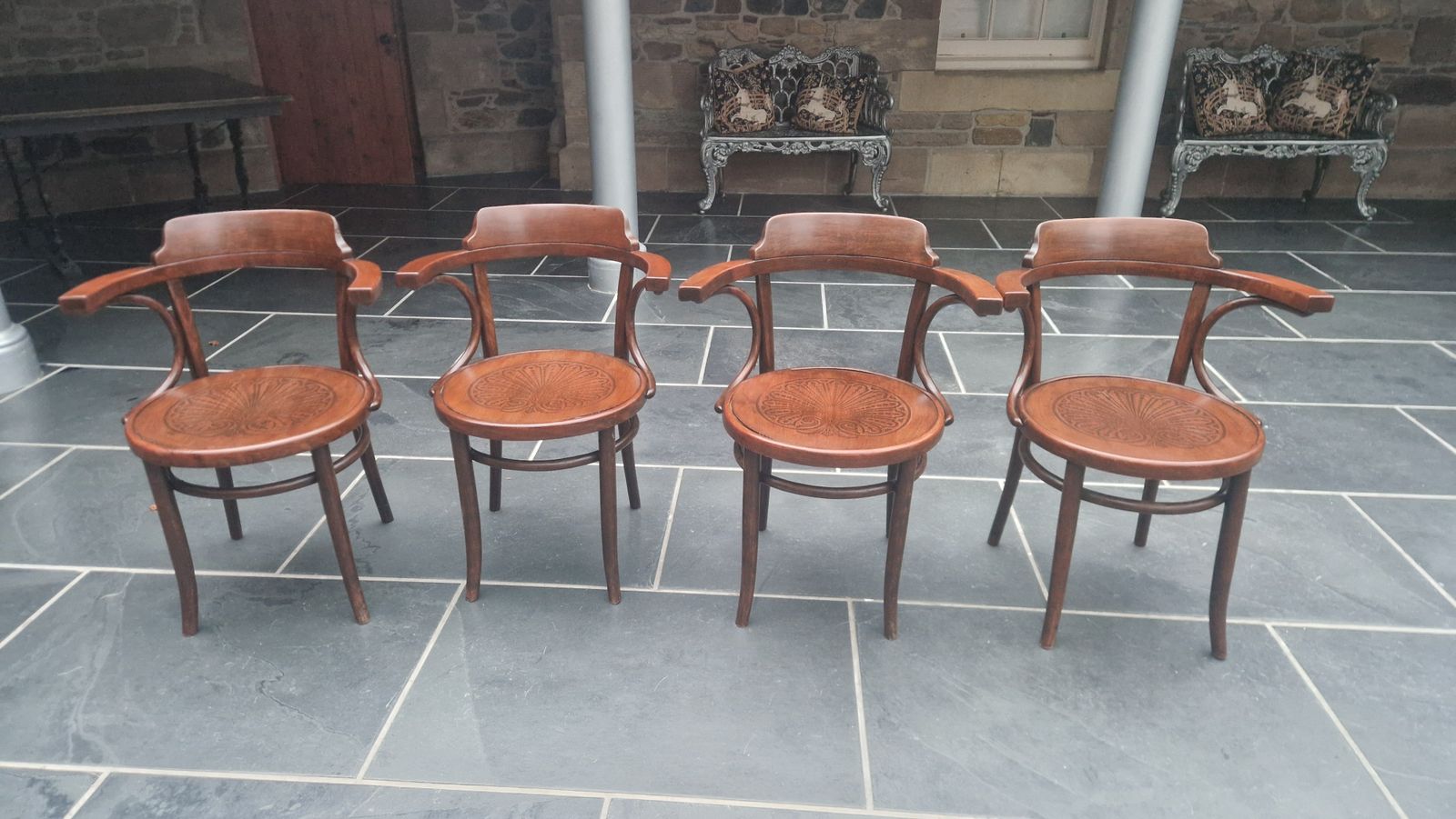 Thonet Bentwood Chair Set Of 4 photo for sale