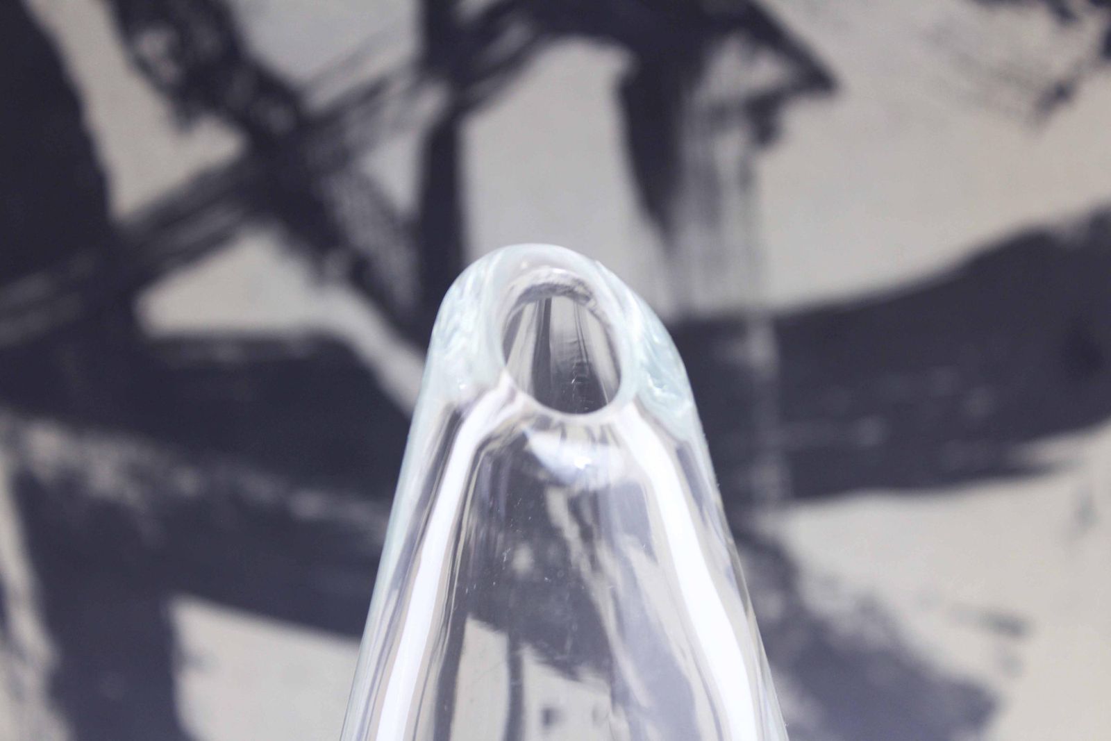 Rosenthal Blown Glass Vase 1970 photo for sale