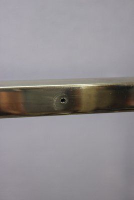 photo buy Golden Metal Shelf Attributed To Renato Zevi, Italy, 1970s