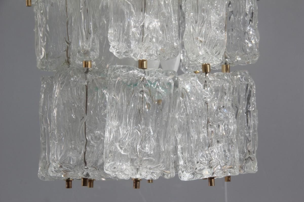 Venini Toni Zuccheri Round Chandelier Glass Murano And Brass Part Italian Design photo furniture
