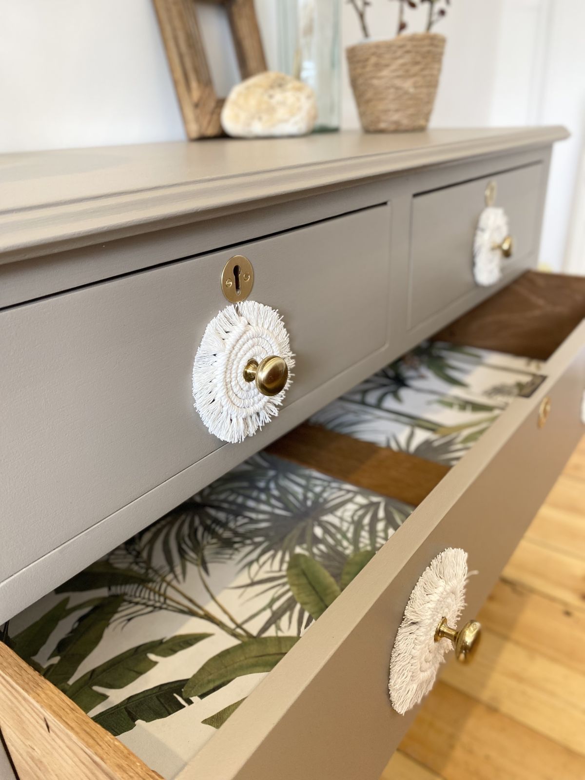 Unique Macrame Chest Of Drawers photo furniture
