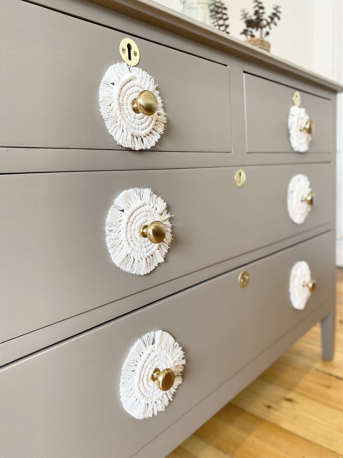 Unique Macrame Chest Of Drawers photo Furniture