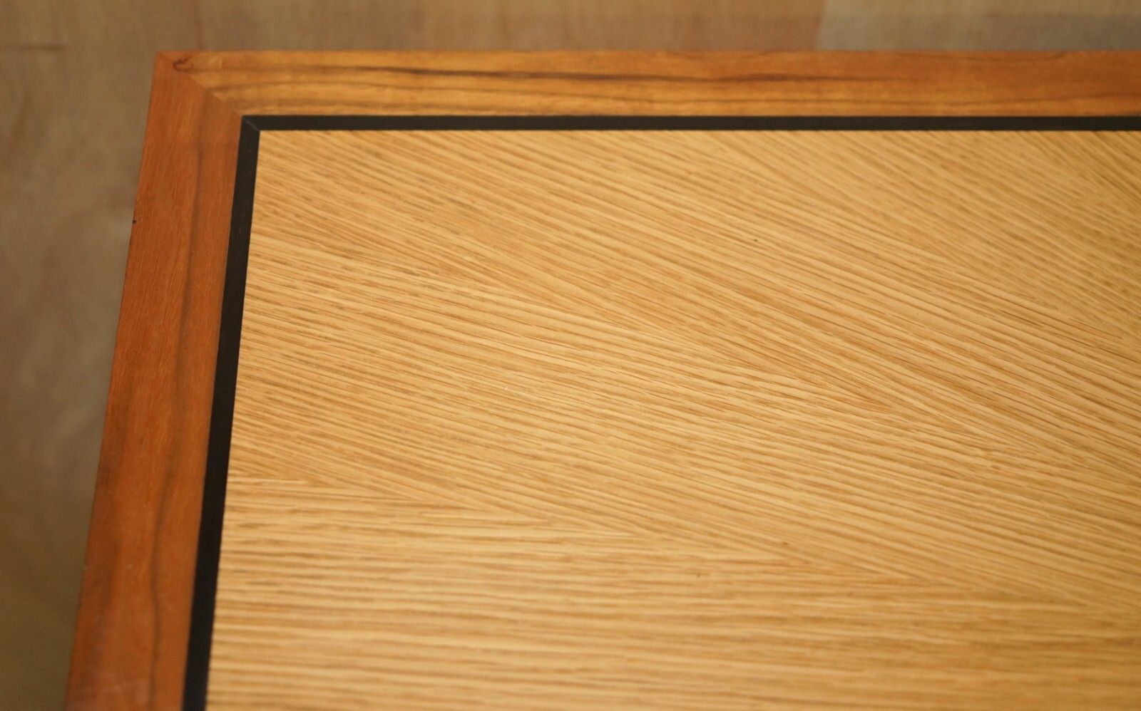 photo for sale Pair Of David Linley Chelsea Satinwood Macassar Ebony Sideboard Tv Media Unit