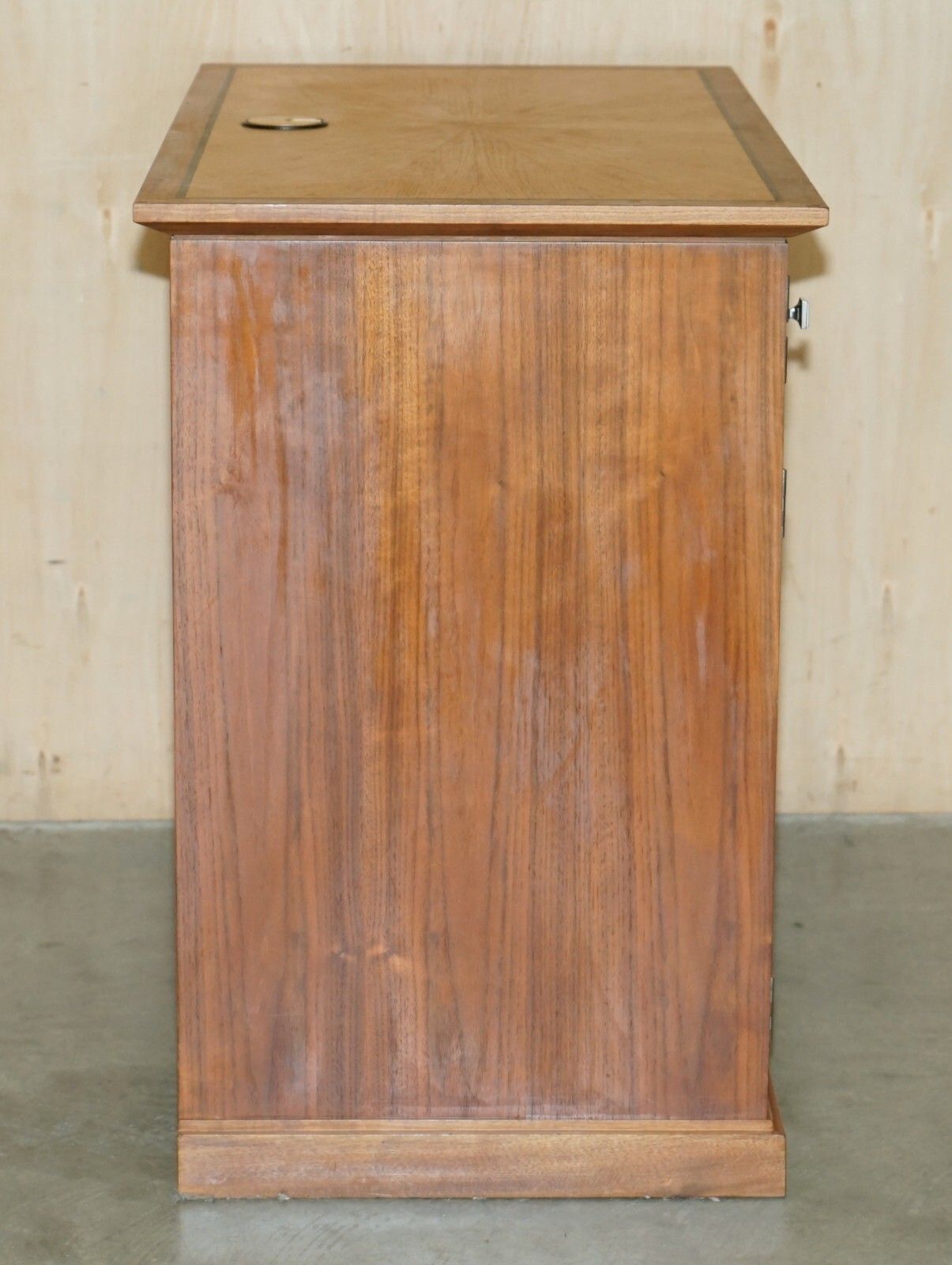 photo buy Pair Of David Linley Chelsea Satinwood Macassar Ebony Sideboard Tv Media Unit