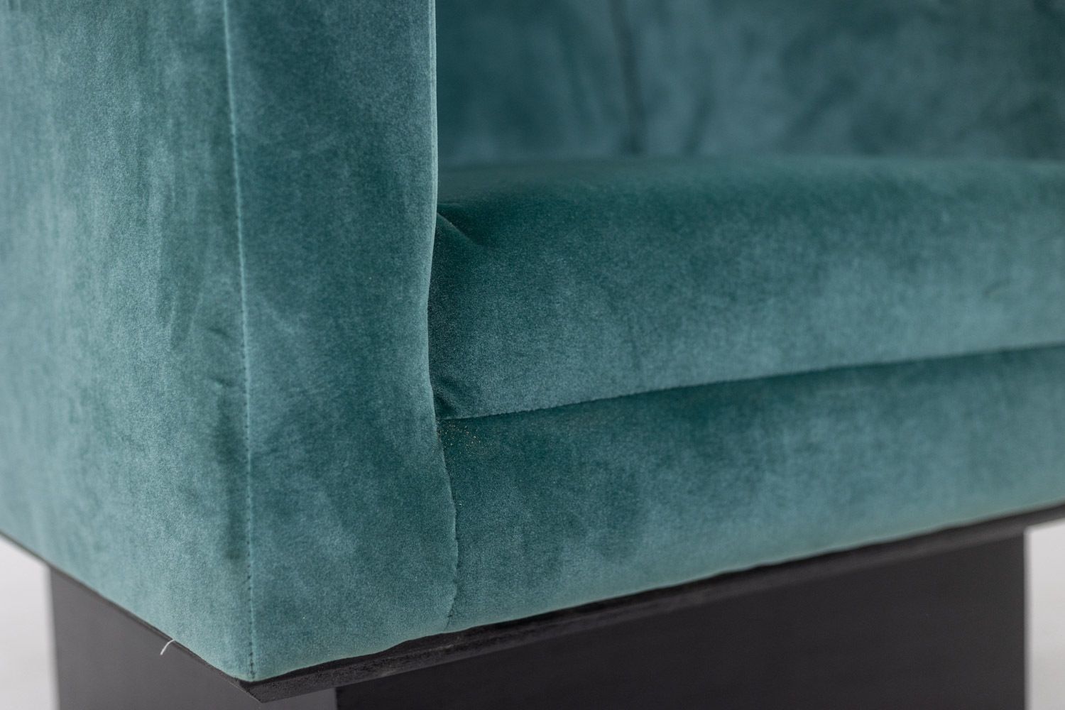 Pair Of “Club” Armchairs, Cubic In Shape. 1940s. photo Furniture