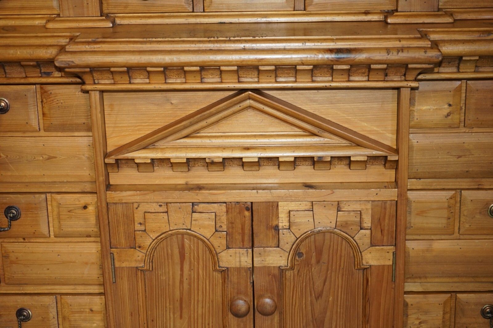 photo vintage Museum Quality Editors Choice Award Architectural Vintage Pine Welsh Dresser