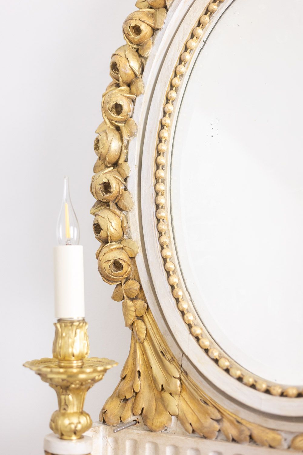 photo buy Console In Gilded And Lacquered Wood In Louis XVI Style. Circa 1900.