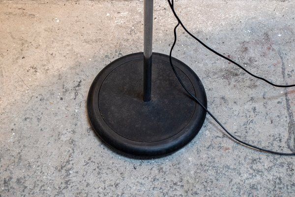 Triedro Floor Lamp In Lacquered And Chromed Metal By Joe Colombo For Stilnovo, Italy, 1970s photo vinterior