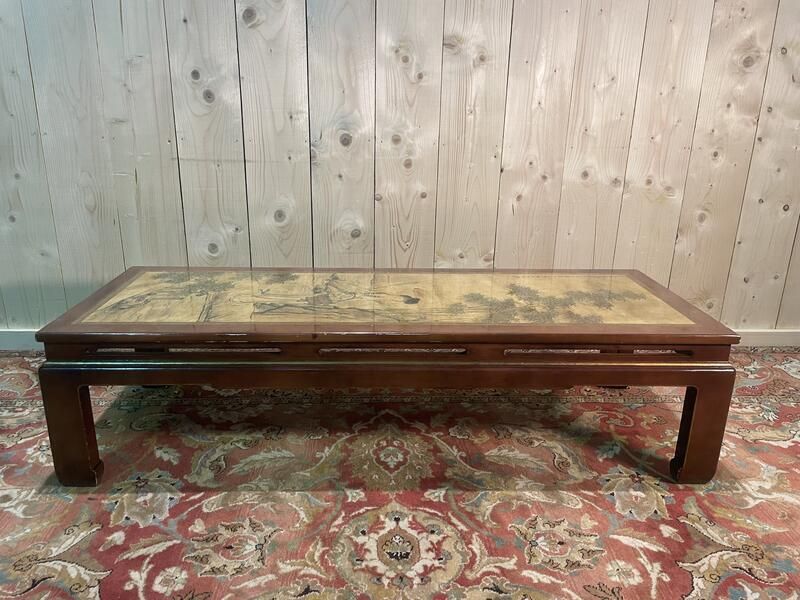 Table Basse De Style Chinois, 1970s