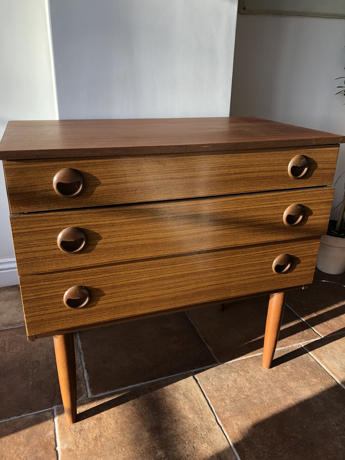 Schrieber Mid Century Teak Chest Of Drawers photo vinterior