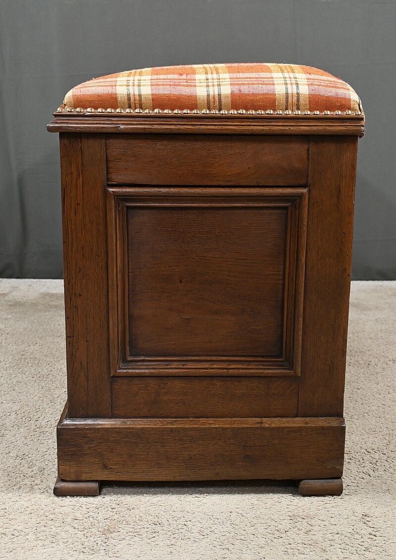 Oak Landing Chest Bench – Early 20th Century photo buy