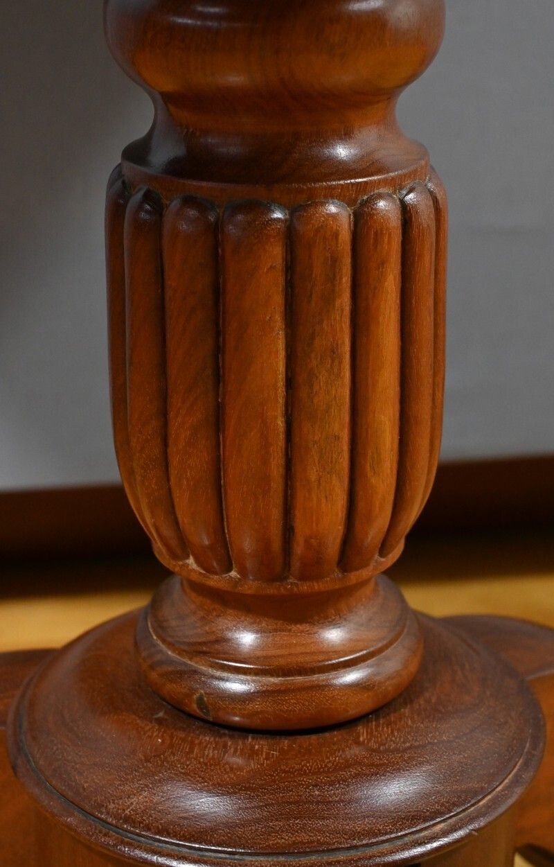 1180.0 Mahogany System Gueridon, Louis Philippe Period – Mid 19th Century photo