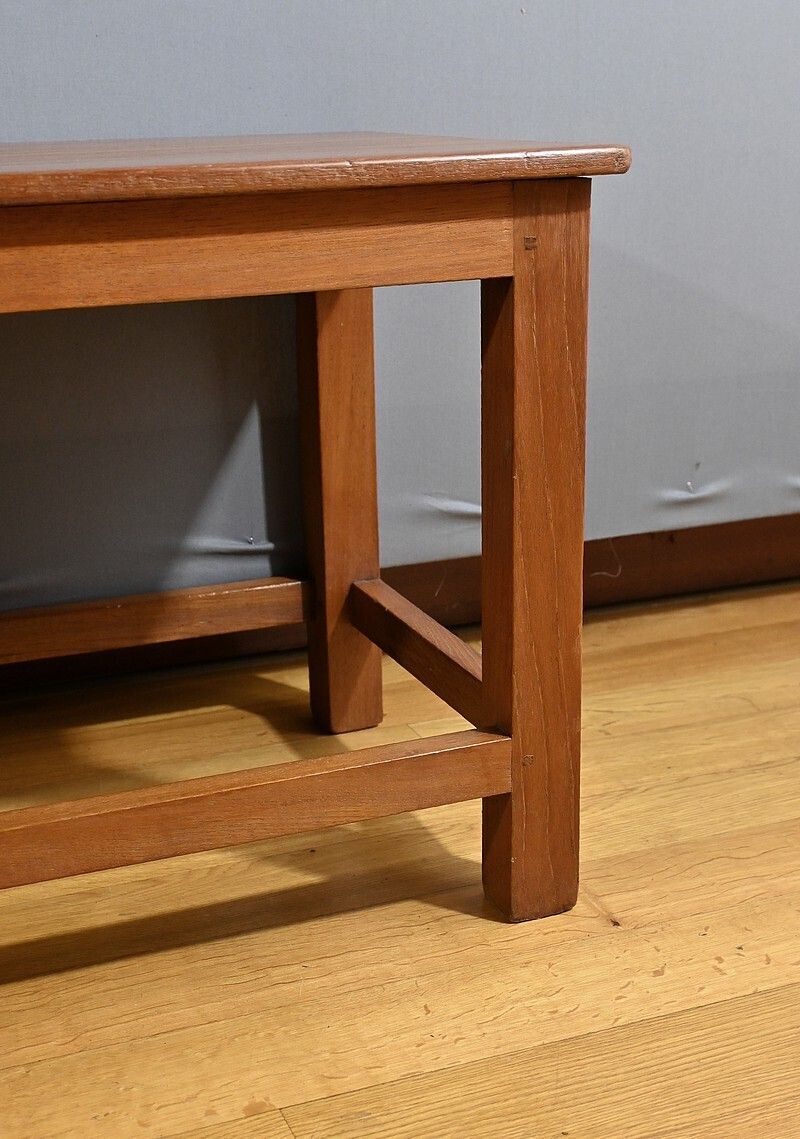 Mahogany Bench From Pondicherry, India   1900 photo buy