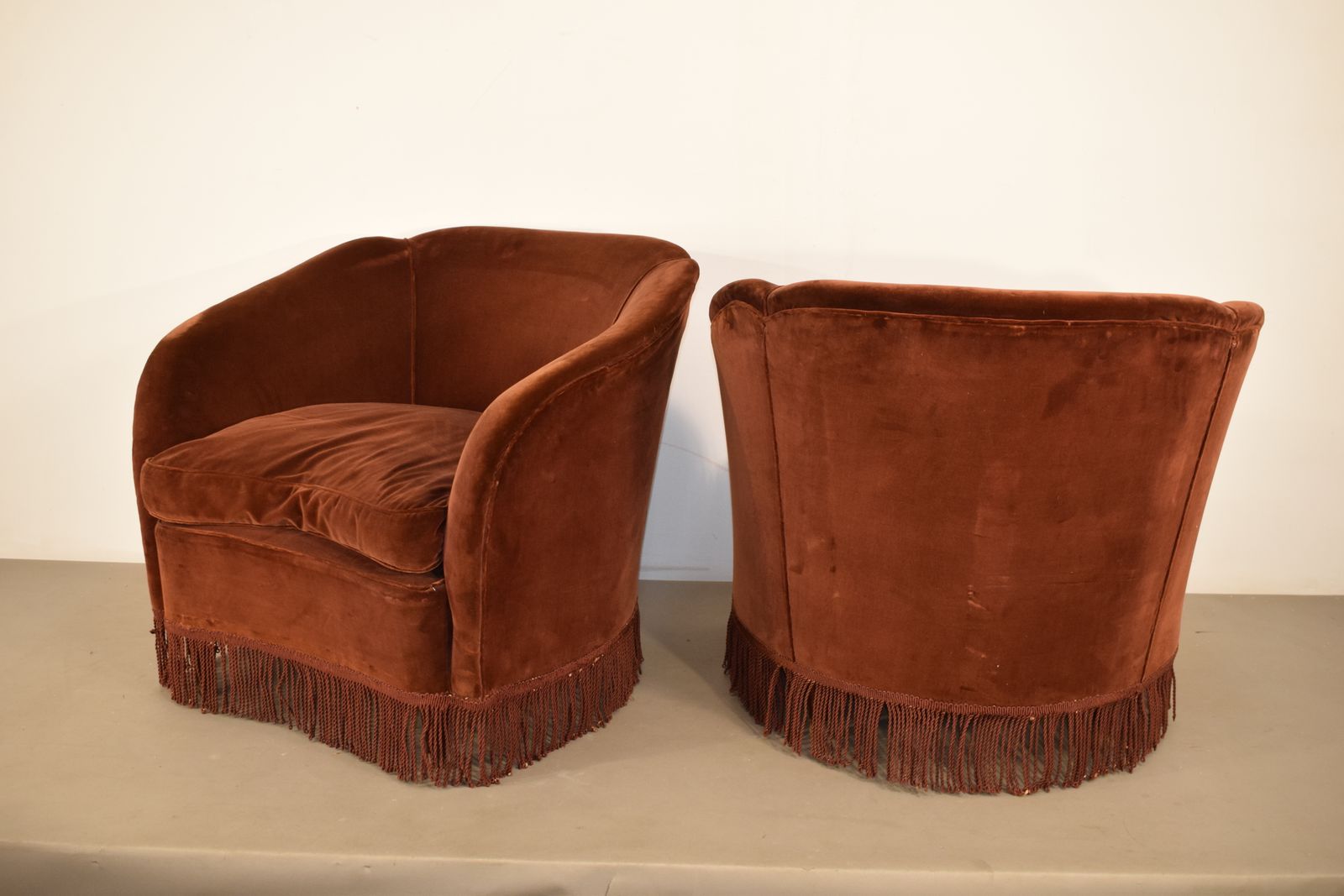 Coppia Di Poltrone Casa E Giardino, Italia, Anni '40. photo Furniture