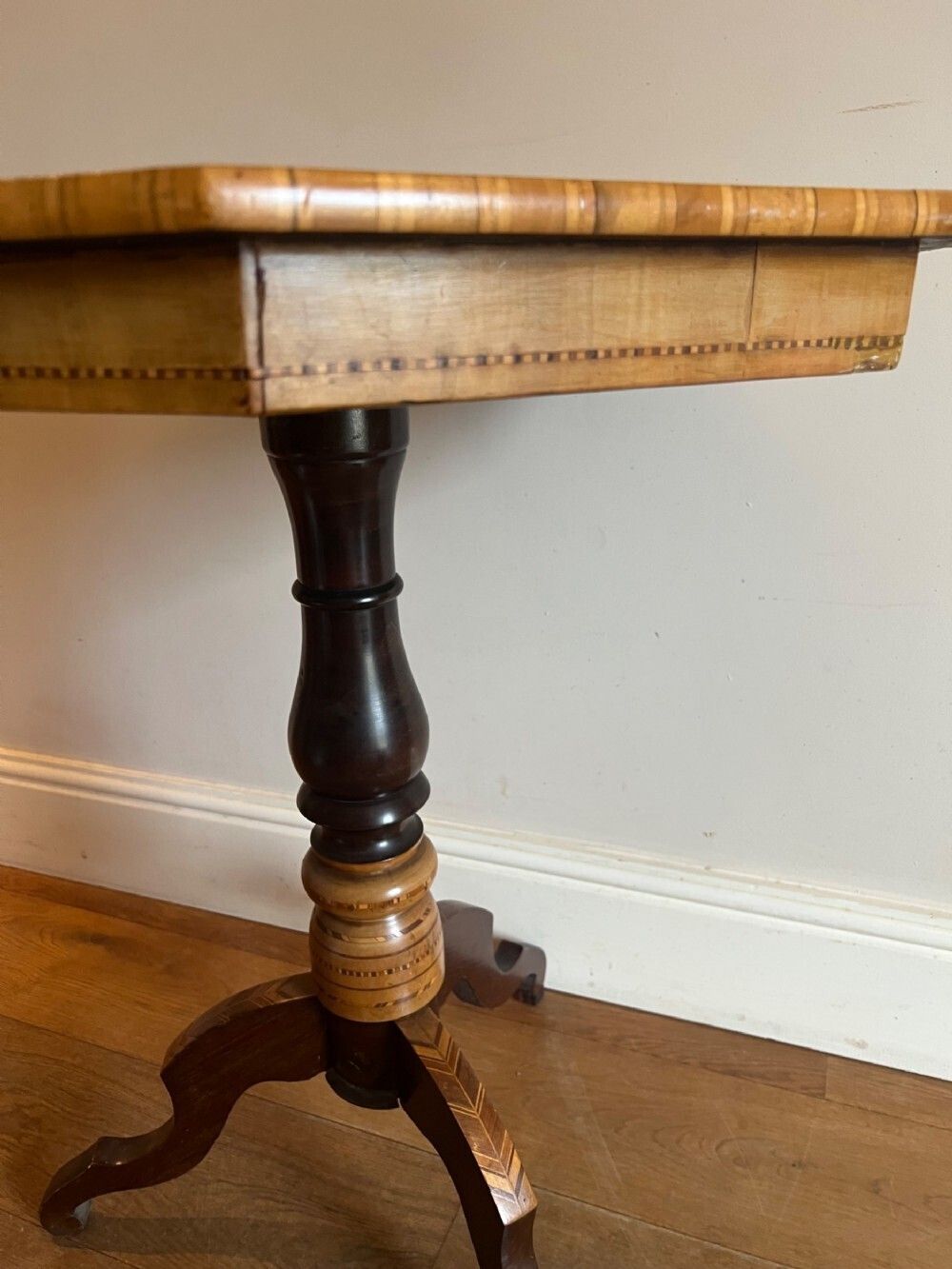 Inlaid Sorento Occasional Table photo for sale