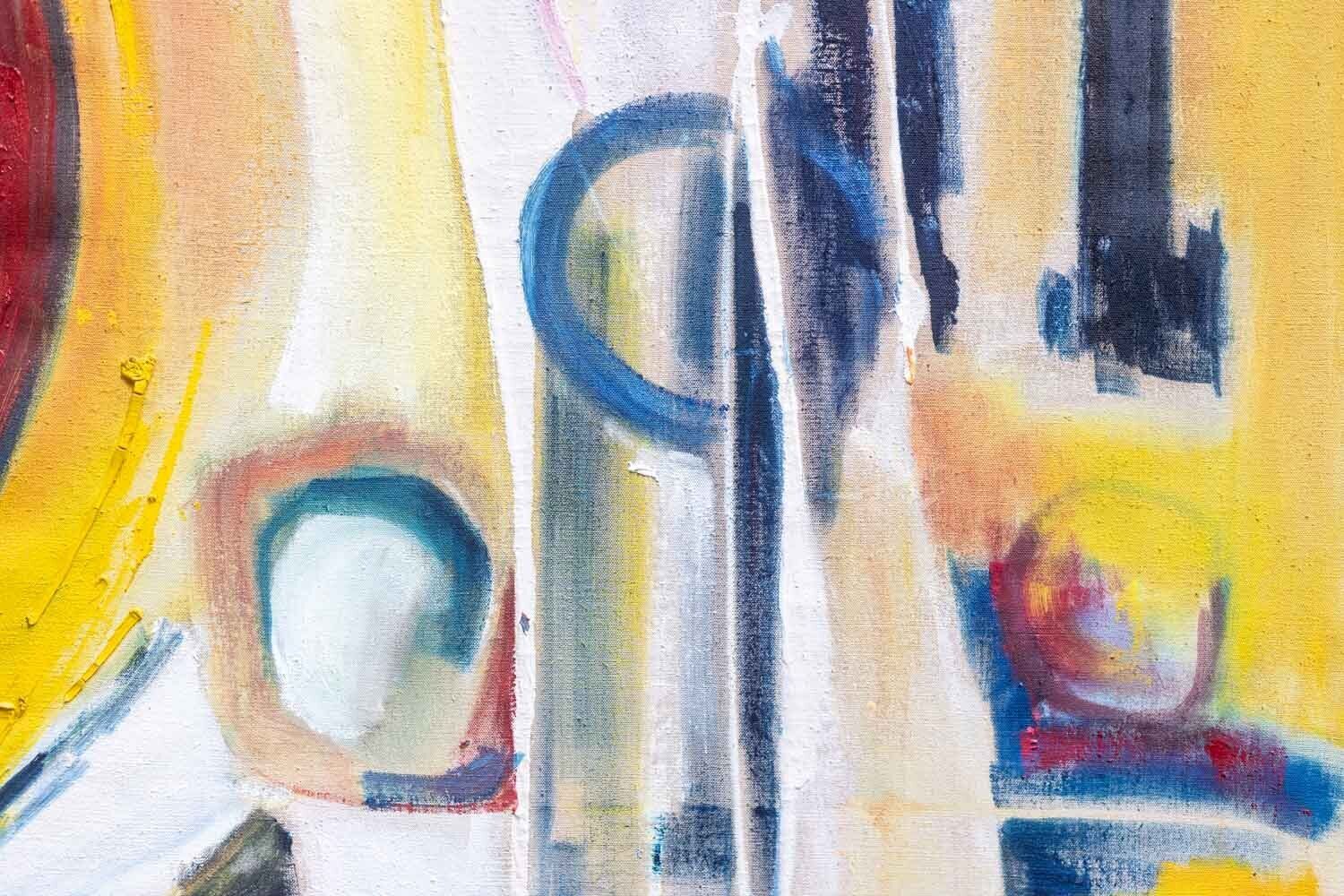 photo for sale André Klumb For Maison Jansen. Oil On Canvas. 1970s.