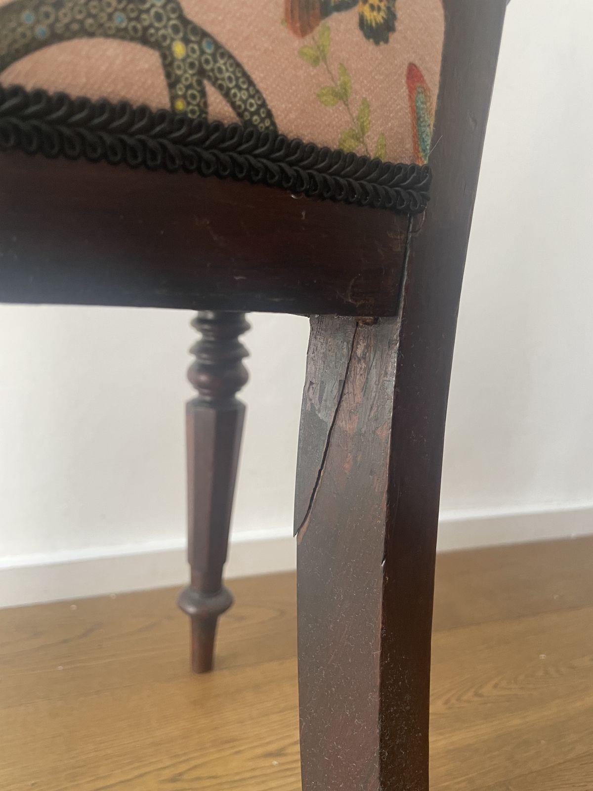 Victorian Balloon Back Side Chair photo furniture