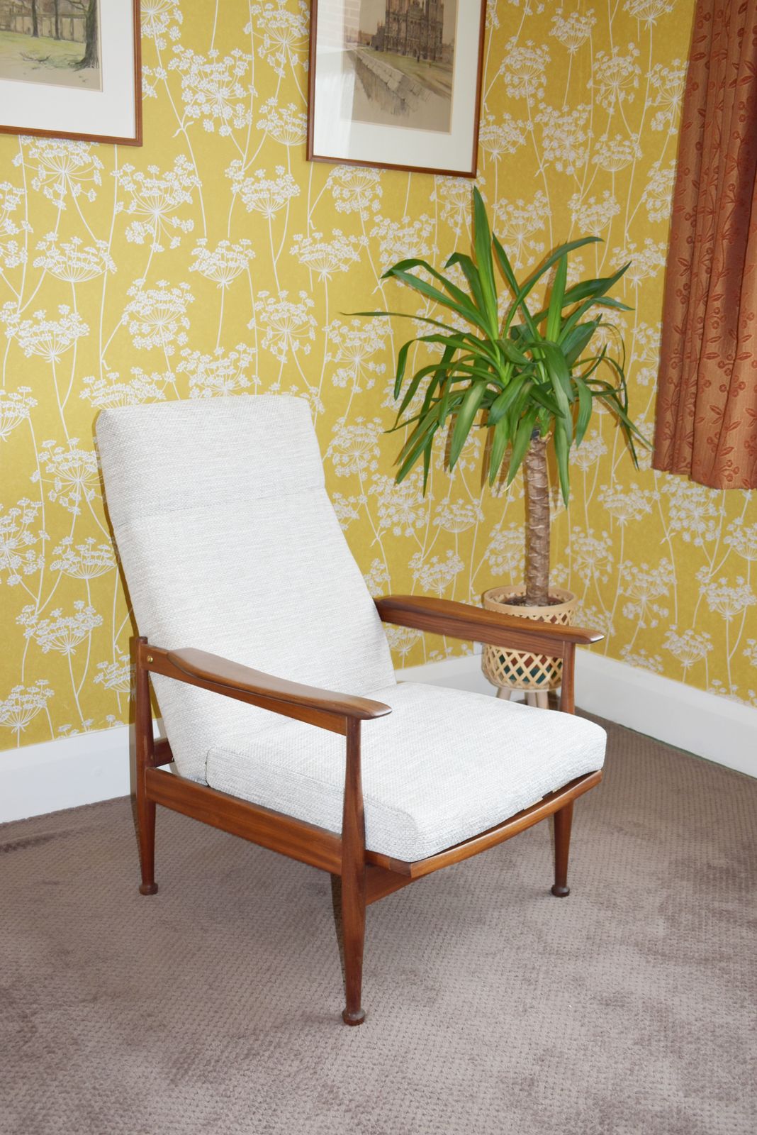 Arm Chair By Guy Rogers, 1960s