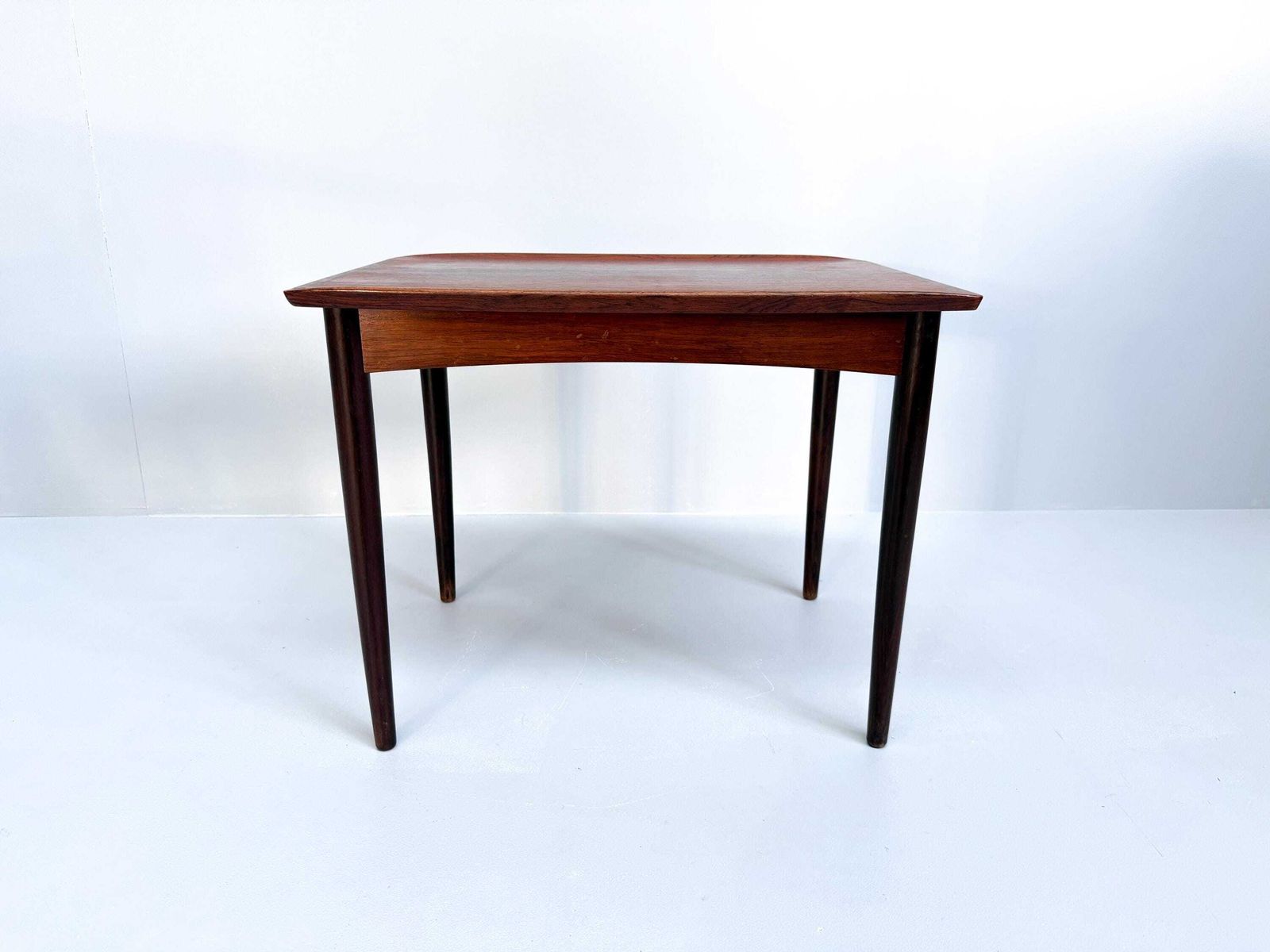 photo for sale Vintage Mid Century Rosewood Side Table, Aakjaer Jorgensen For Møbelintarsia, Denmark