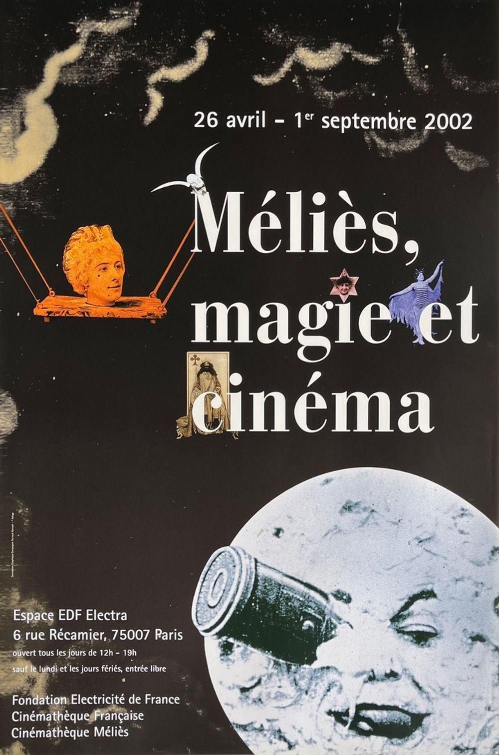 2002 After Georges Melies Magic And Cinema Exhibition Poster photo for sale