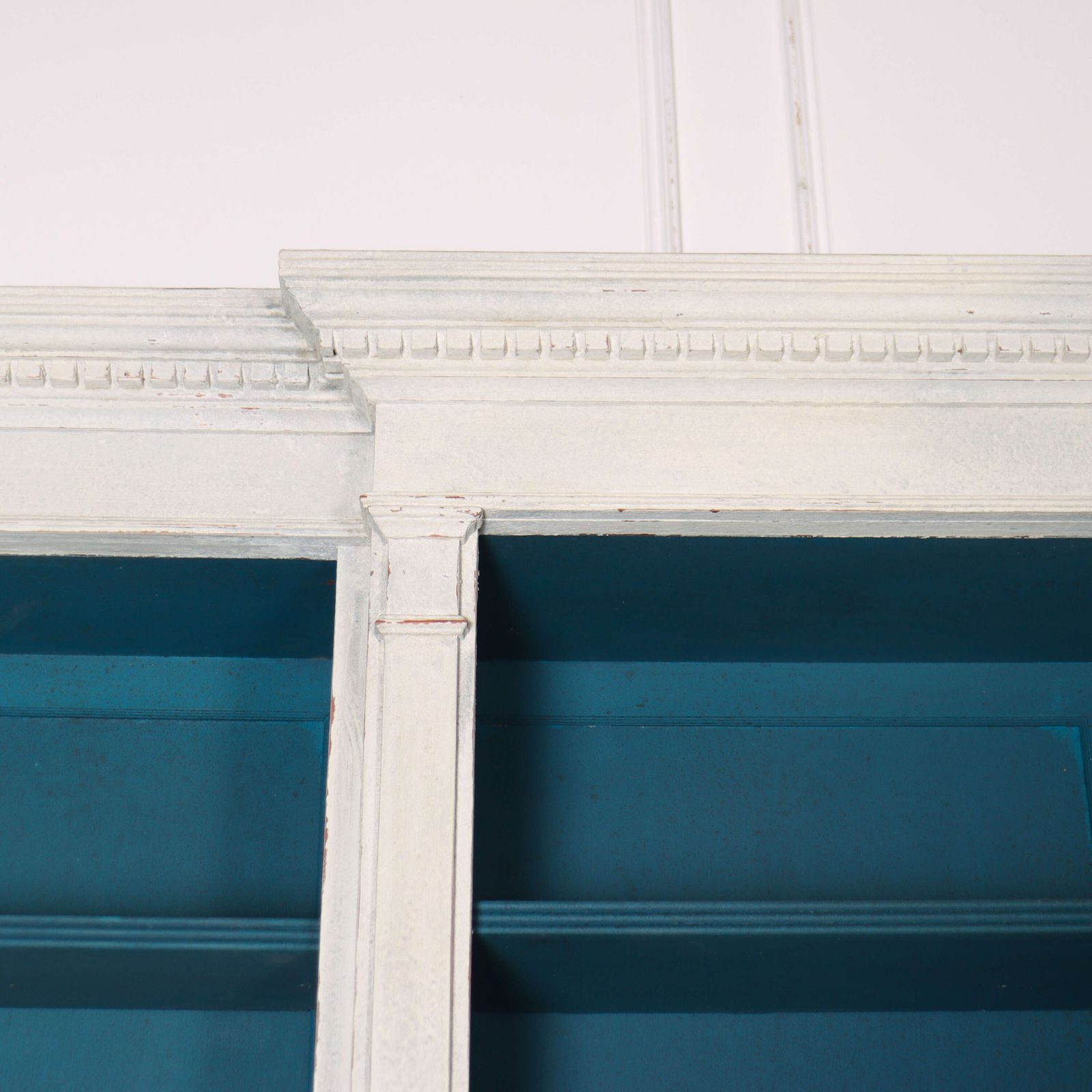 photo furniture English Breakfront Library Bookcase
