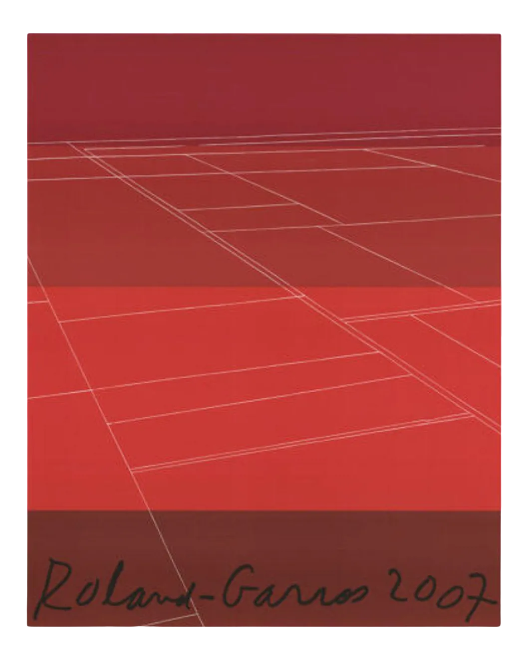 2007 Kate Shepherd Roland Garros Poster