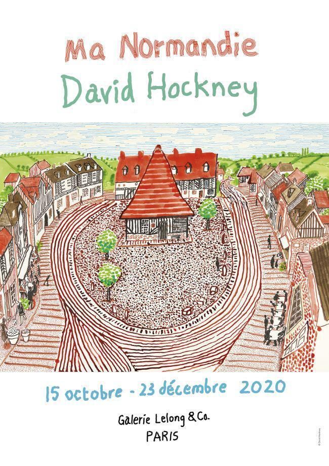 2020 David Hockney Ma Normandie Poster photo furniture