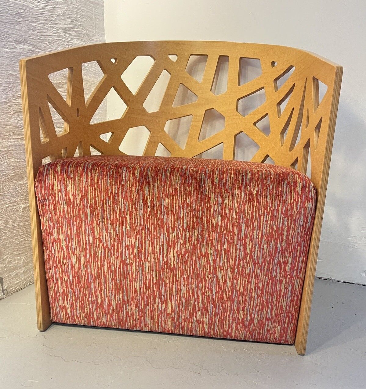 Contemporary Beech Plywood Mazy Armchair Zilio Aldo &C Designed Ronald Jeanson photo furniture
