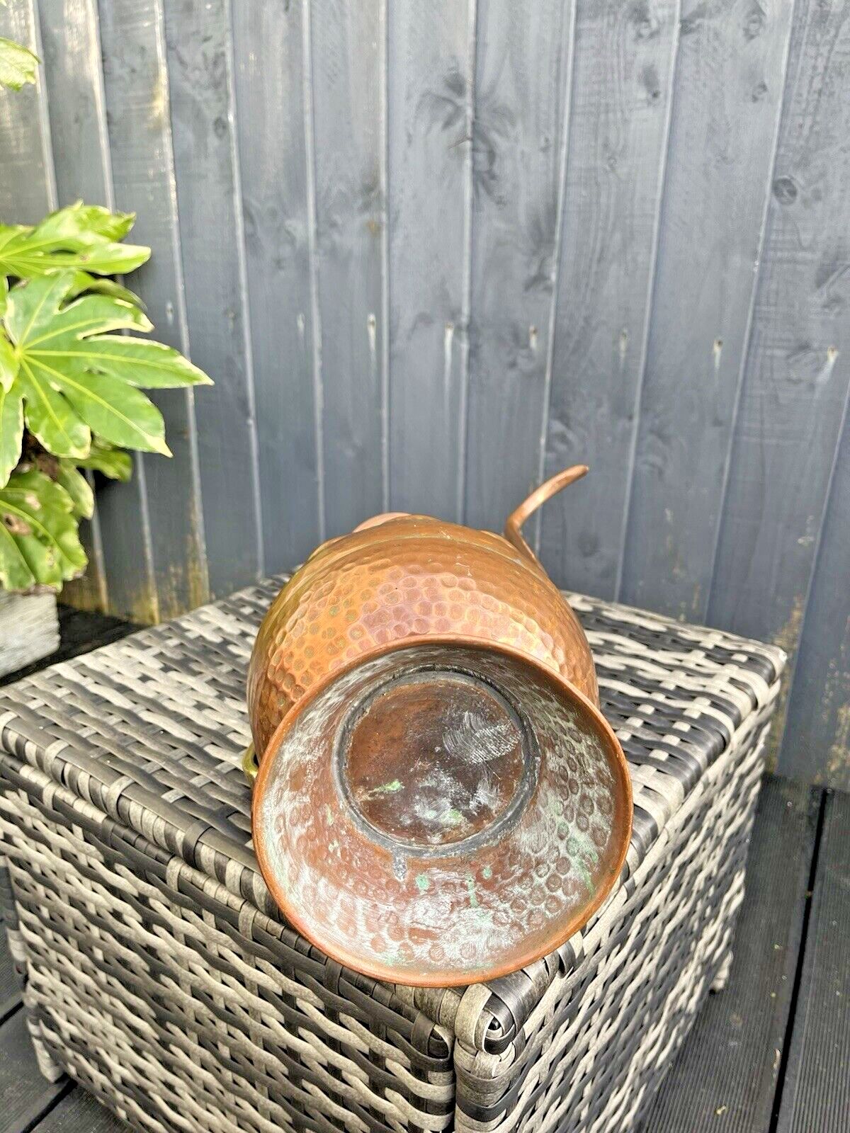 photo for sale Large 20" Antique 19th C Arabic Islamic Dallah Copper Brass Coffee Pot Ewer Prop