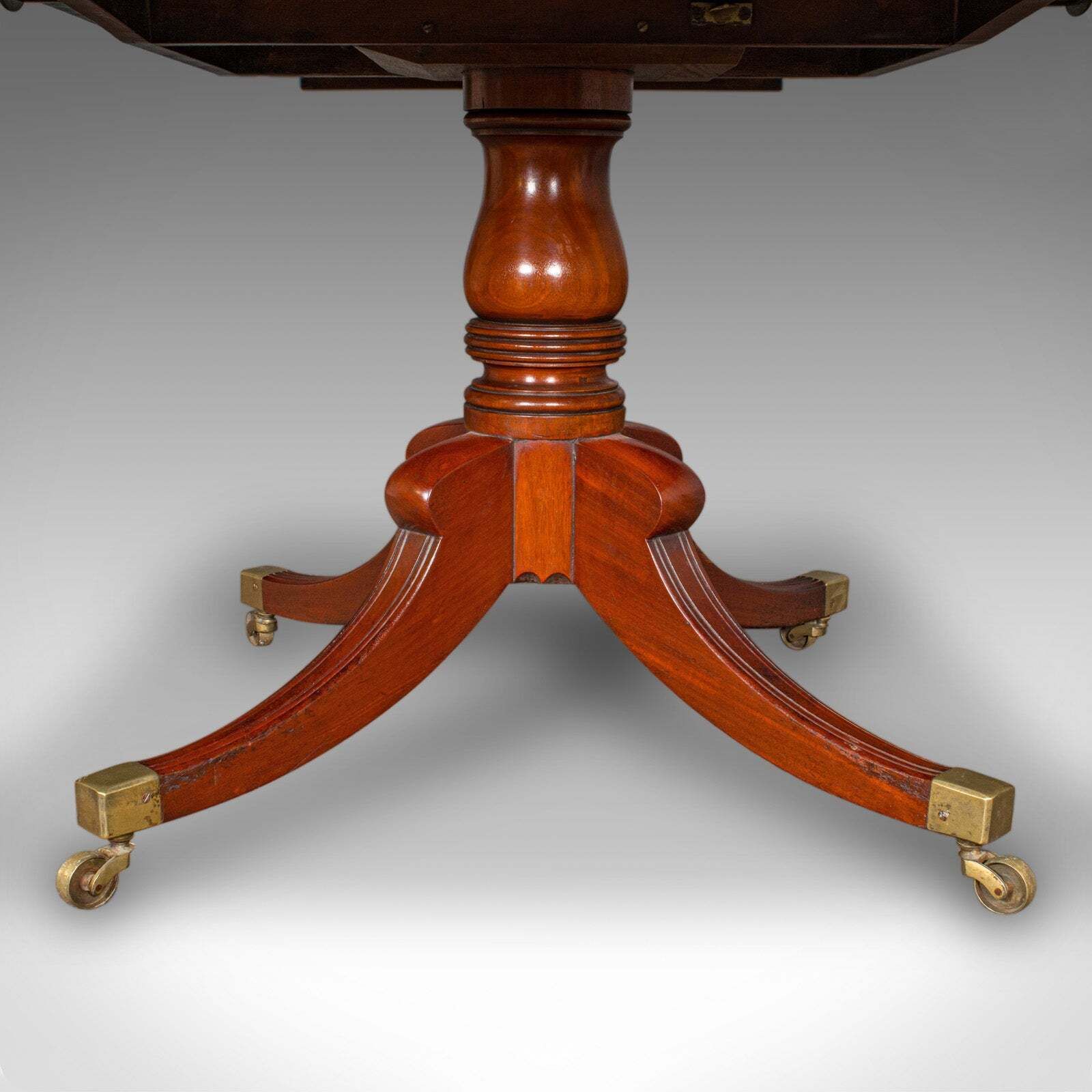 4850.0 Antique 4 6 Seat Extending Dining Table, English, Country House, Centre, Regency photo