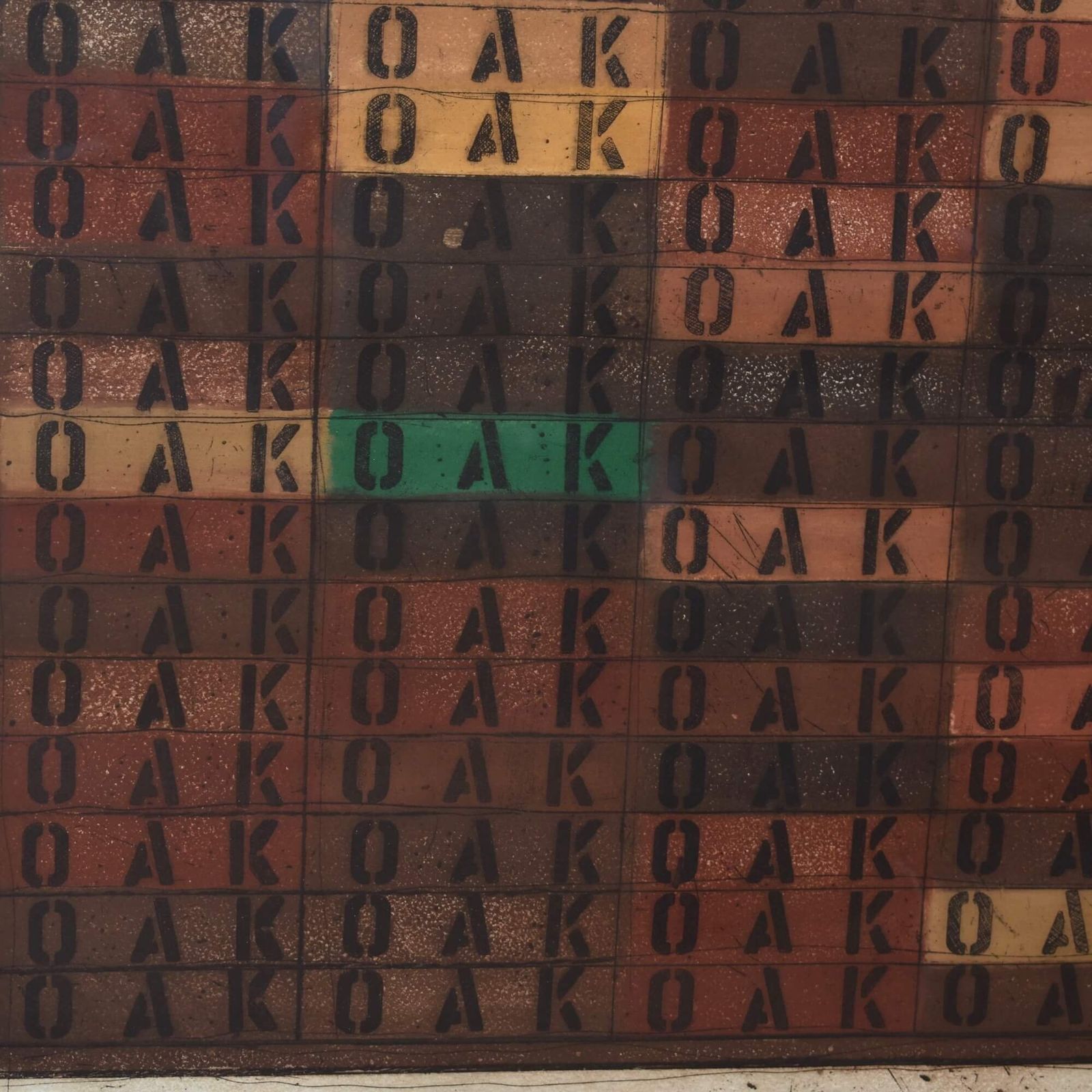 Oak (1981) By Joe Tilson R.A. (1928–2023) British photo furniture