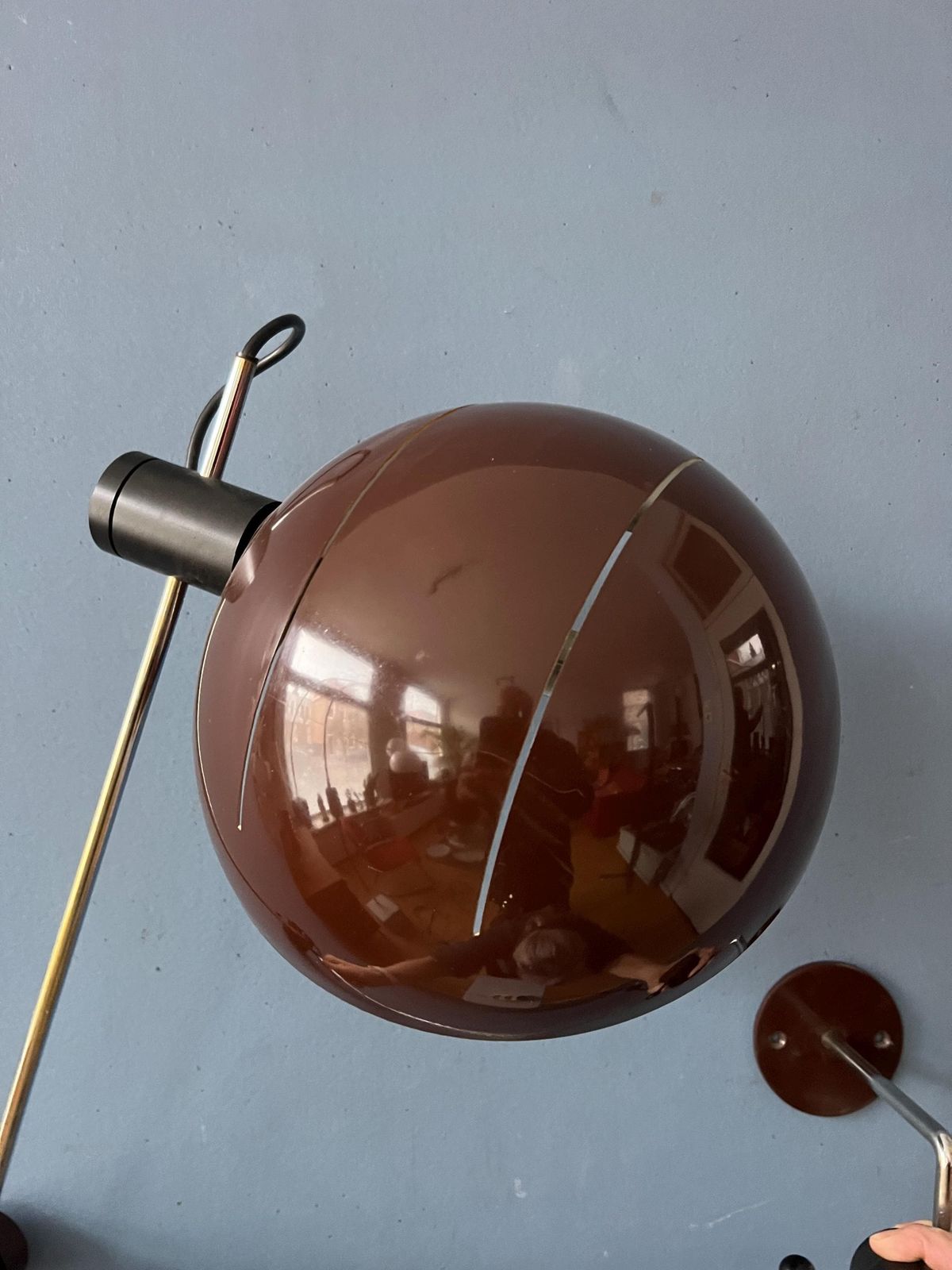 Brown Vintage Bis Sappemeer Flexible Design Wall Lamp photo buy