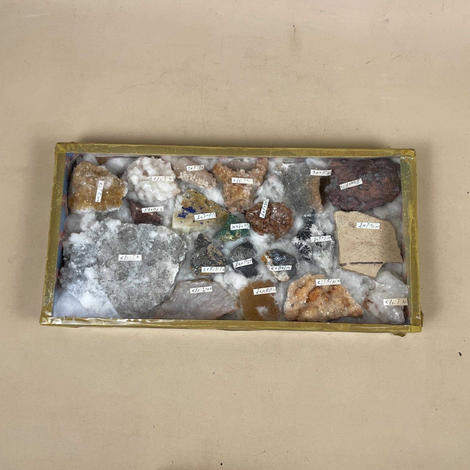 photo for sale Large Collection Of Rocks Geodes Minerals Stones Crystals Bundle Vintage Gems Antique Colourful Gemstone Geodes