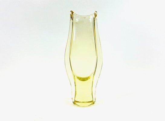 Art Glass Vase By Miloslav Klinger For železný Brod, 1960s