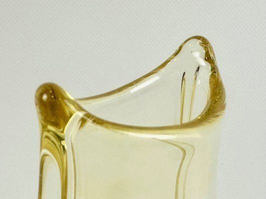 Art Glass Vase By Miloslav Klinger For železný Brod, 1960s photo for sale