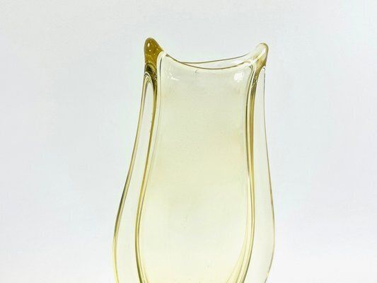 photo buy Art Glass Vase By Miloslav Klinger For železný Brod, 1960s