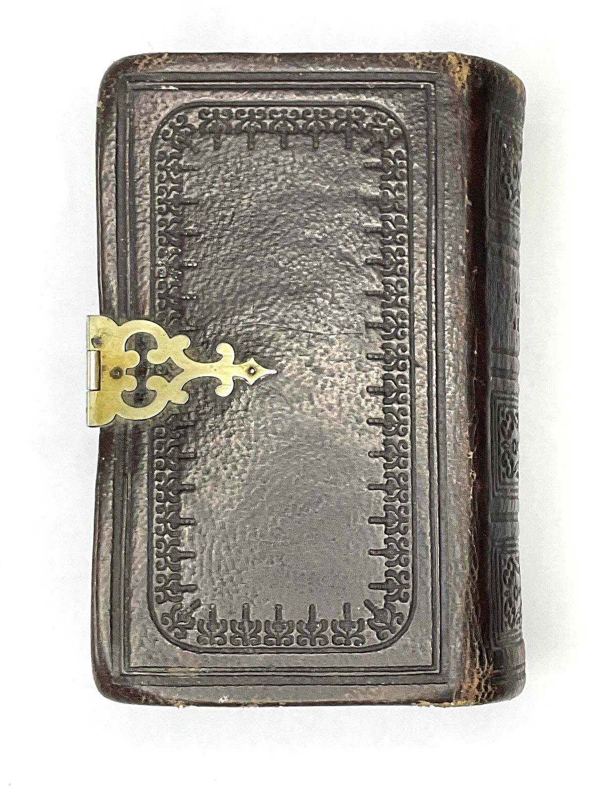 Antique 19th Century Church Service Book, Miniature Edition, 1854. photo for sale
