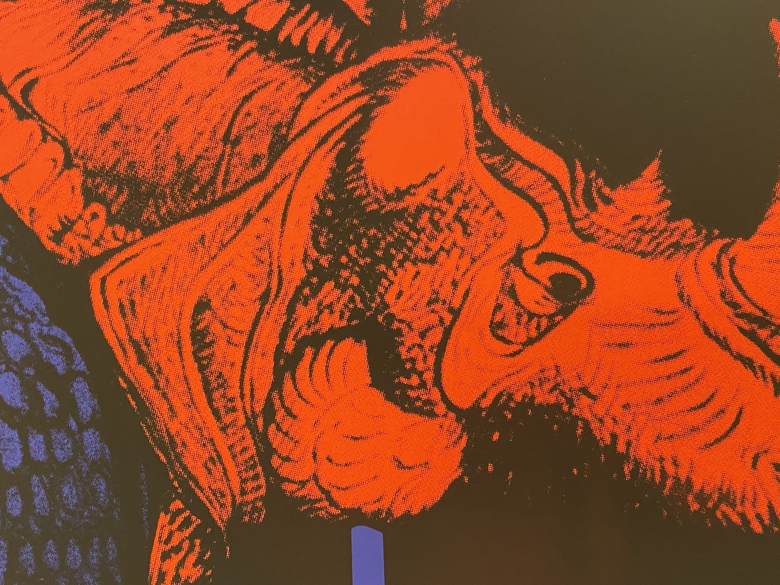 René Gruau, C.A. 1990s   Untitled (The Rhinoceros)   Original Screen Printing photo 450.0