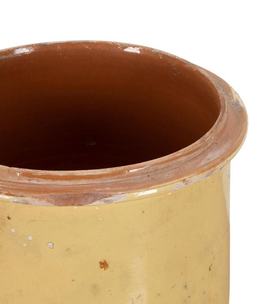 19th Century French Ceramic Pot From The Savoie Region photo vintage